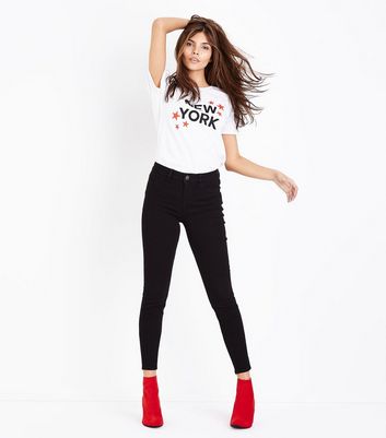 new look black jeans womens
