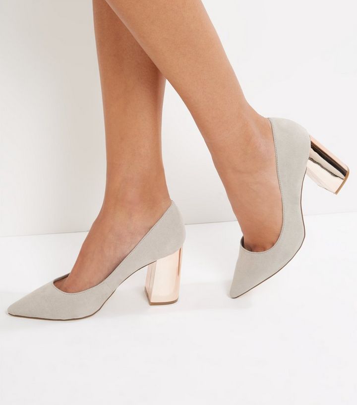 light grey heels | Heels, Shoes, Wide fit shoes