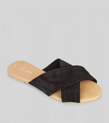 new look flat mules