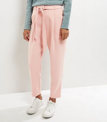 New look pink trousers hotsell