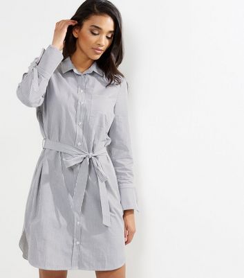 new look white shirt dress