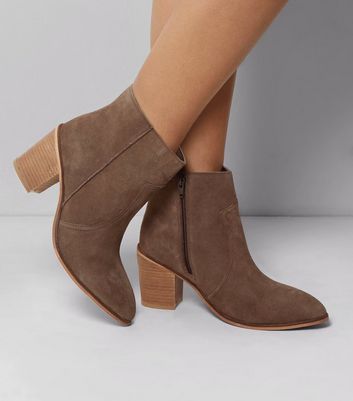 wide fit cowboy ankle boots