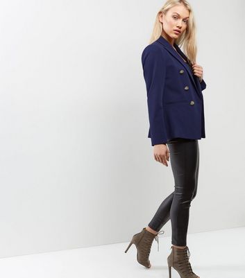 petite navy jacket