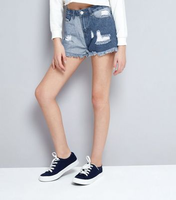 new look jeans shorts