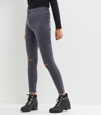 new look hallie high waist super skinny jeans