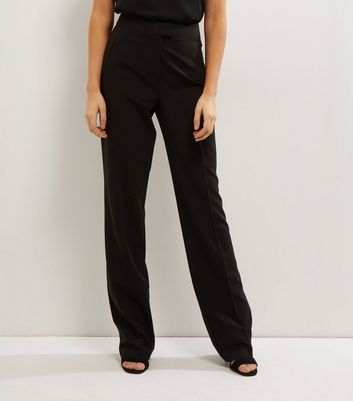 Tall Black Bootcut Suit Trousers | New Look