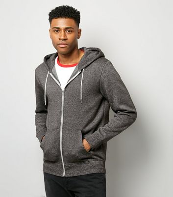 new look zip hoodie