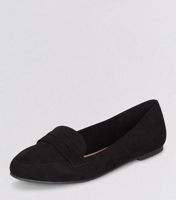 new look penny loafers