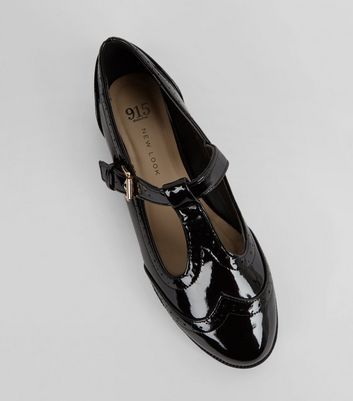 babies vernies noires