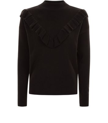 Frill trim sale jumper