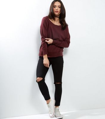 wide neck jumpers