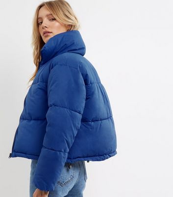puffer jackets blue