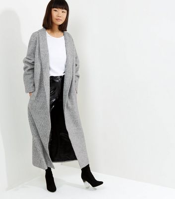 new look boucle coat