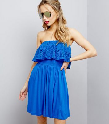 bandeau summer dress