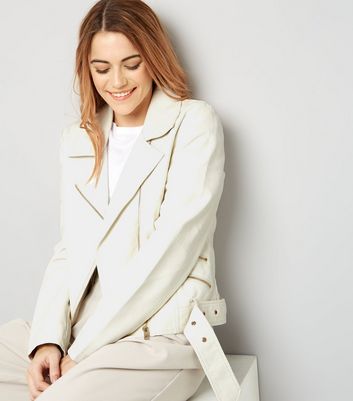 new look cream jacket