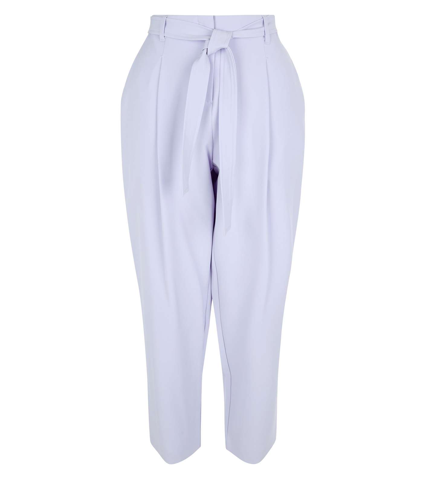 Lilac Tie Waist Trousers Image 4