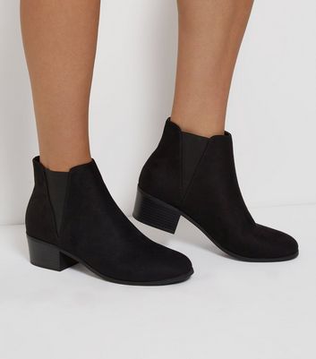 new look suedette chelsea ankle boot