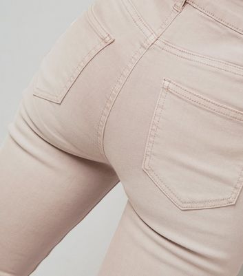 pink jeans new look
