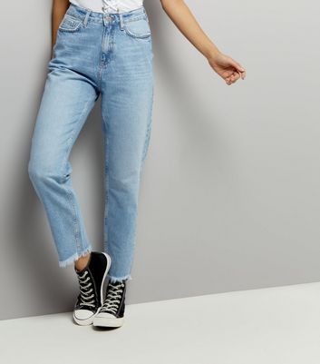 new look blue mom jeans