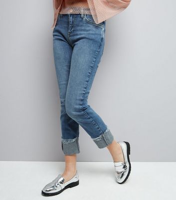 turn up jeans womens