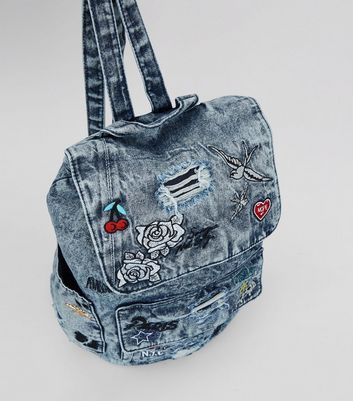 denim bag new look