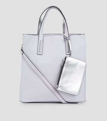 lilac tote bag