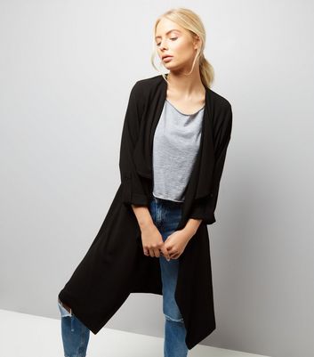 new look duster coat