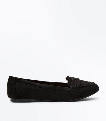 new look loafers wide fit