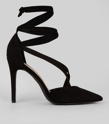 new look strappy shoes