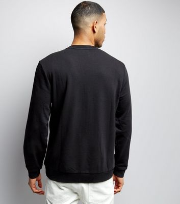ripped crew neck sweater