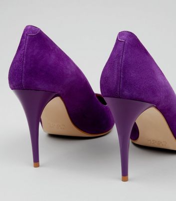 purple court shoes