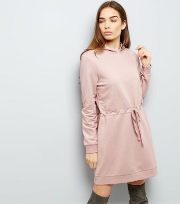 hoodie dress new look