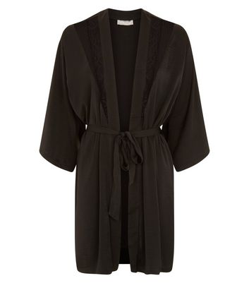 new look silk dressing gown