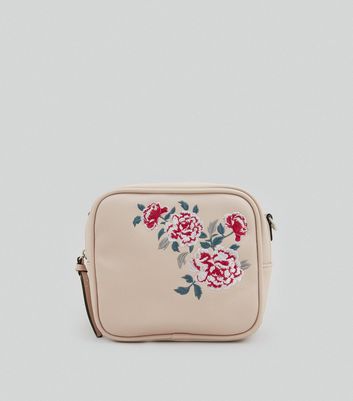 embroidered cross body bag