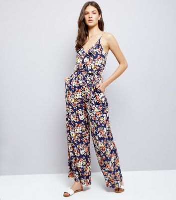 new look navy jumpsuit