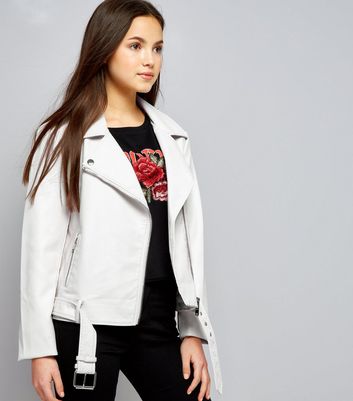 white jacket new look