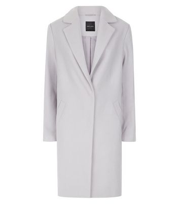 New look shop lilac coat