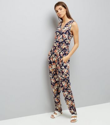 new look navy jumpsuit