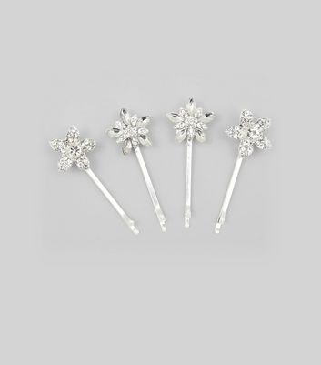 flower hair slides