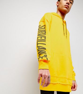 new look yellow hoodie