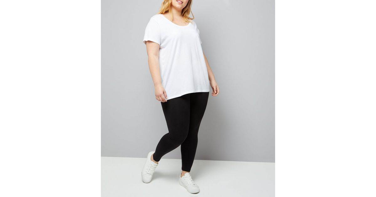 Curves 2 Pack Black Leggings New Look