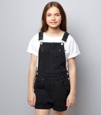 new look short dungarees