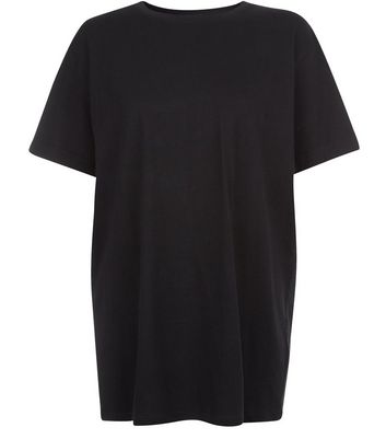 t shirt noir oversize femme