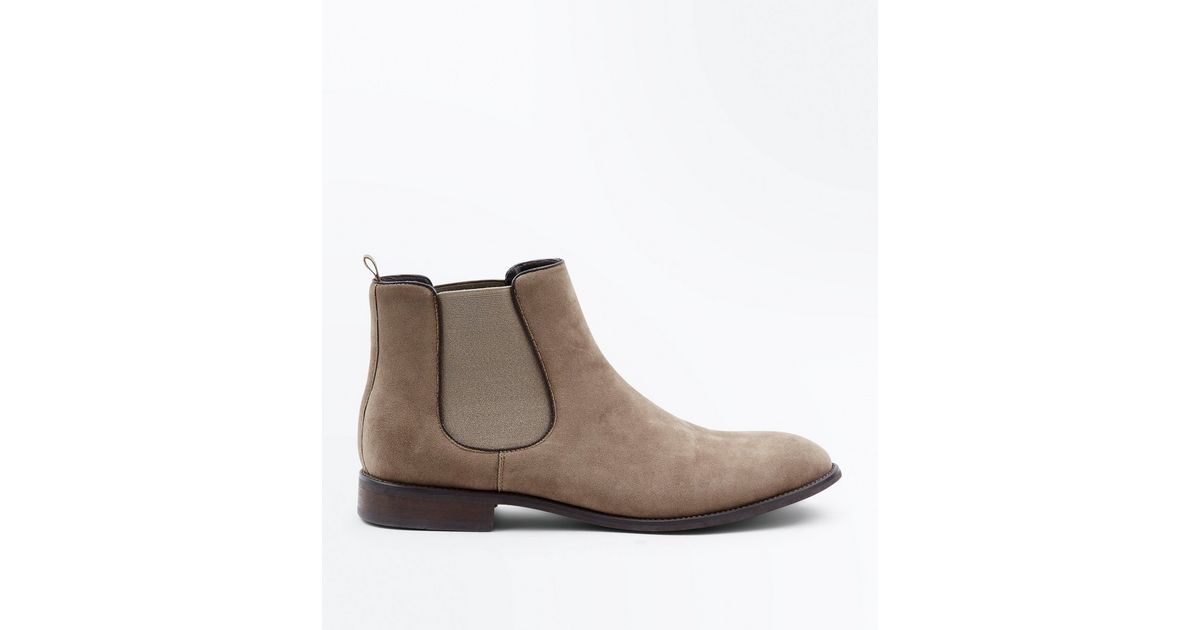stone chelsea boots womens