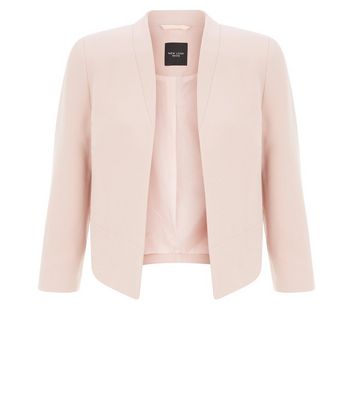 pale pink short jacket