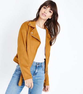 New look 2025 mustard suede jacket