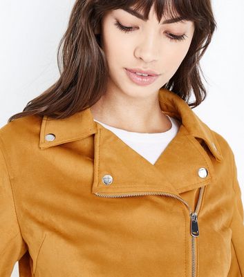 New look sale mustard suede jacket