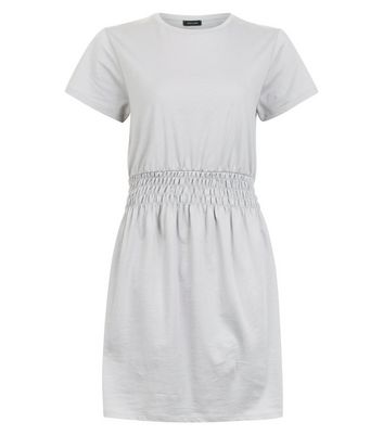 black t shirt dress new look