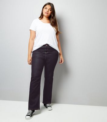 new look curves bootcut jeans