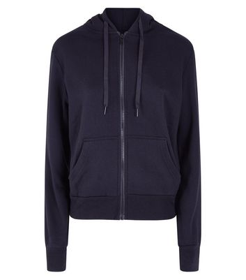 new look zip hoodie